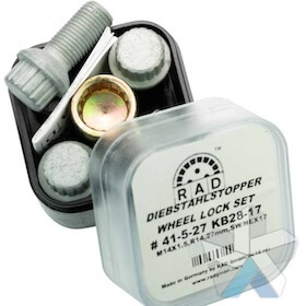 SBA: High security locking wheelbolts