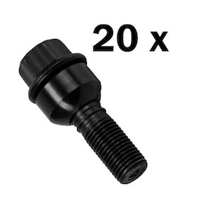BPZb: M14x1.5x36(49B)R14-19 2pc Black