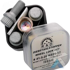 LB8: High security locking wheelbolts