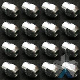 Bolt Pack U: OE Smart ForFour Steel Wheel Nut Set